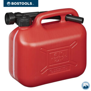 Jerrycan 5L kunststof rood incl. dop en tuit (afb. 1)