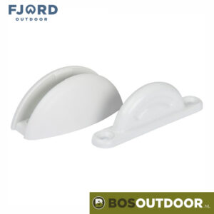 Deurvanger Plopp 2dlg. wit (afb. 1)