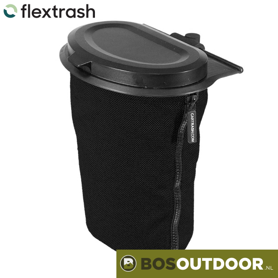 Flextrash Deksel en Tas S 3 liter zwart (afb. 1)