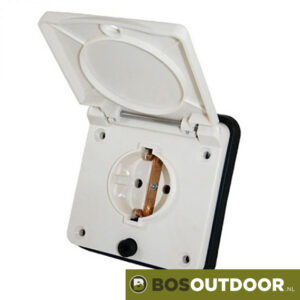 Inbouwdoos randaarde 230V wit (afb. 1)