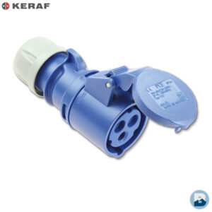Keraf CEE contrastekker 32A / 3p - 230V (afb. 1)