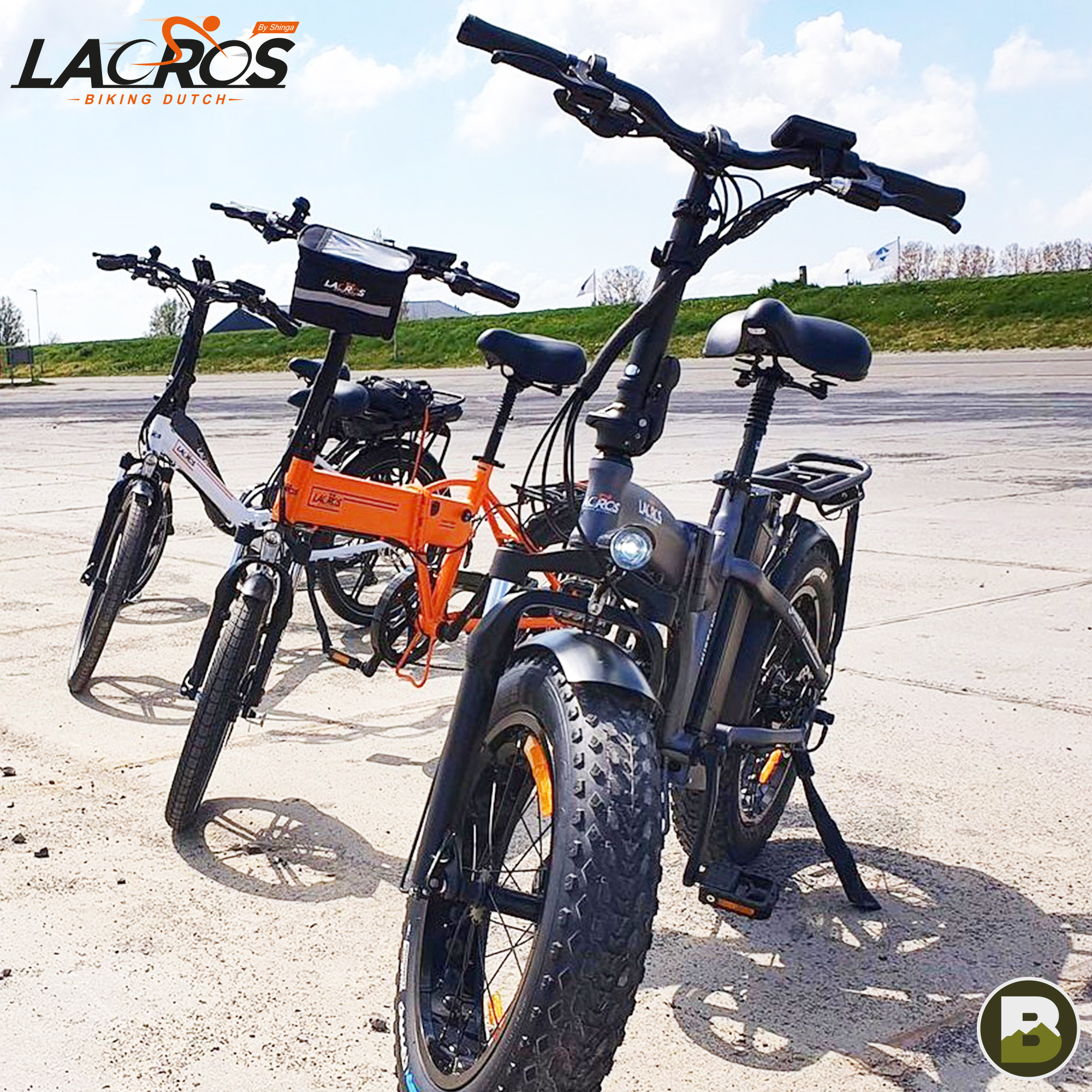 Lacros Trotter T400XL elektrische vouwfiets 14Ah accu - Afbeelding 8