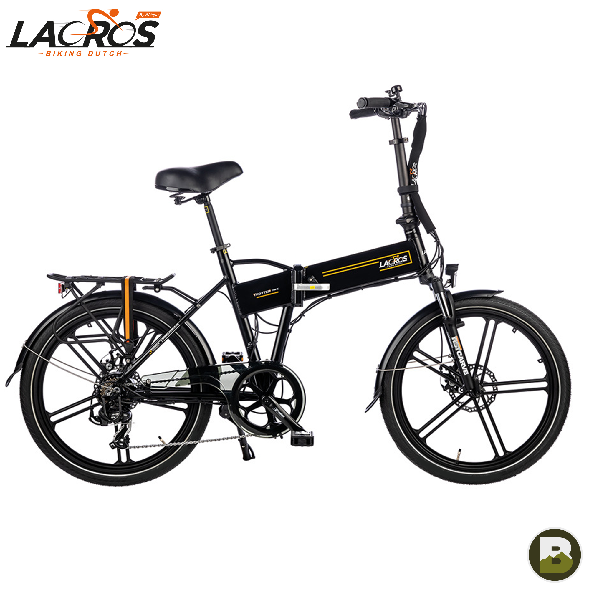 Lacros Trotter T400XL elektrische vouwfiets 14Ah accu