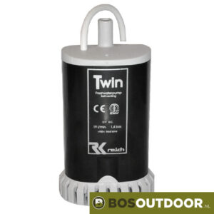 Reich dompelpomp Twin met ontluchting + zeef 12V 19 liter (afb. 1)
