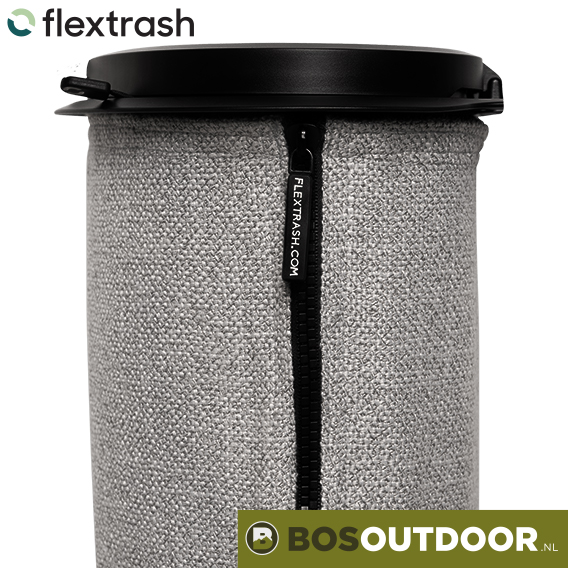 Flextrash Deksel en Tas L 9 liter grijs (2)