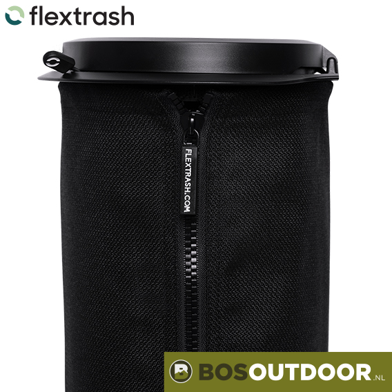 Flextrash Deksel en Tas S 3 liter zwart (2)